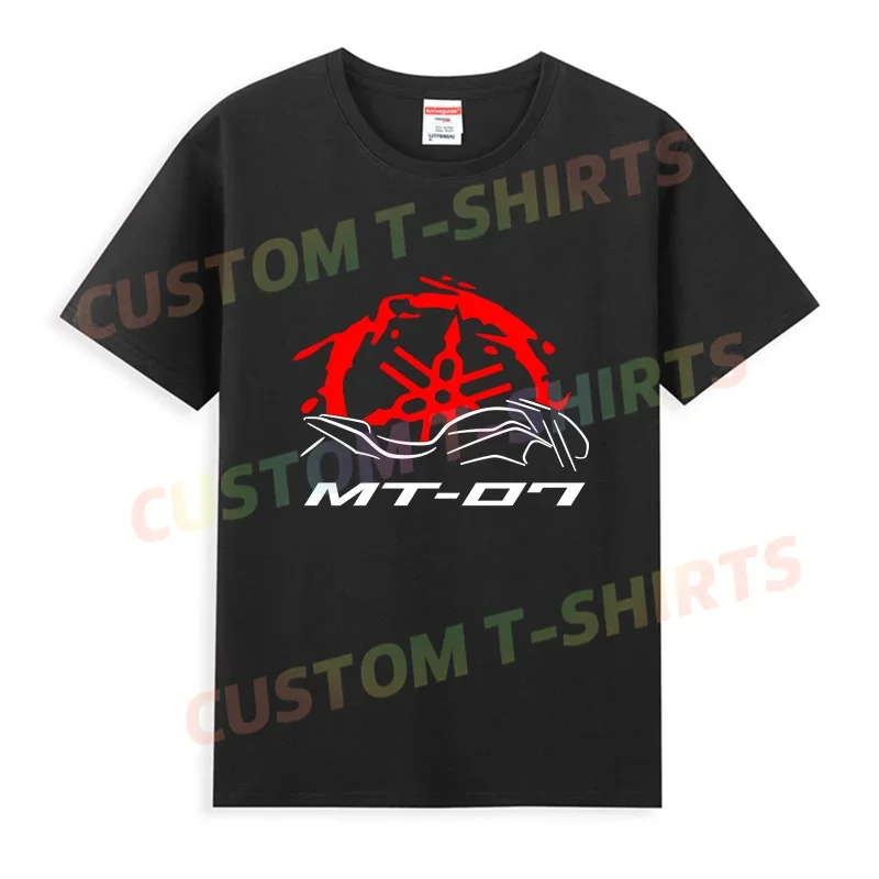 2024 Men T Shirt Casual MT-07 Moto Perfil T-shirt Graphic Oversized Sports Tops Breathable Comfortable Streetwear S-3XL Cool Tee