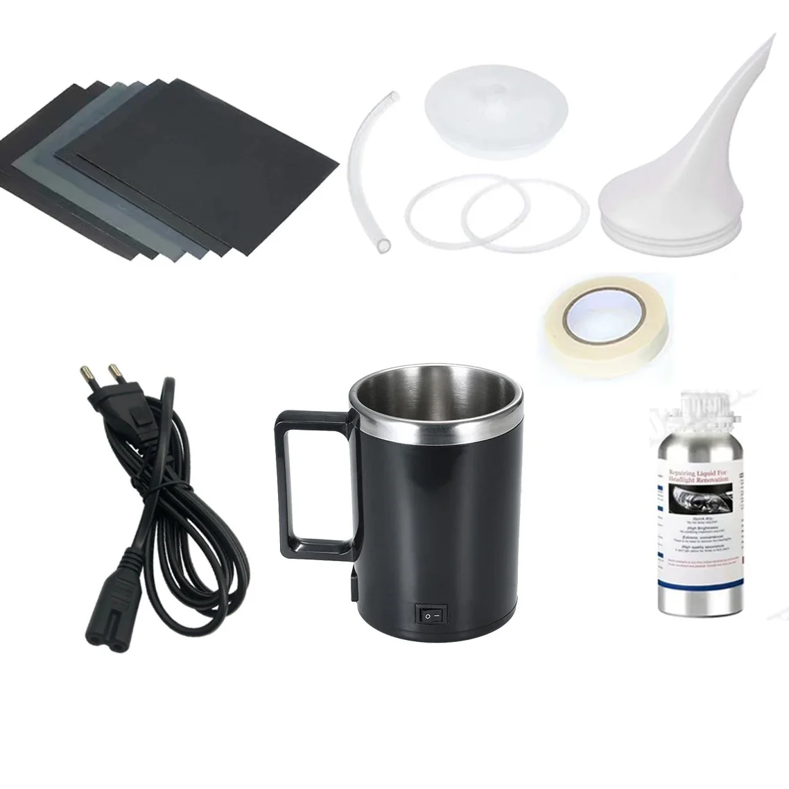 

Набор для восстановления фар автомобиля, средство для ухода за автомобильными фарами, жидкость для восстановления фар, комплект для восстановления фар