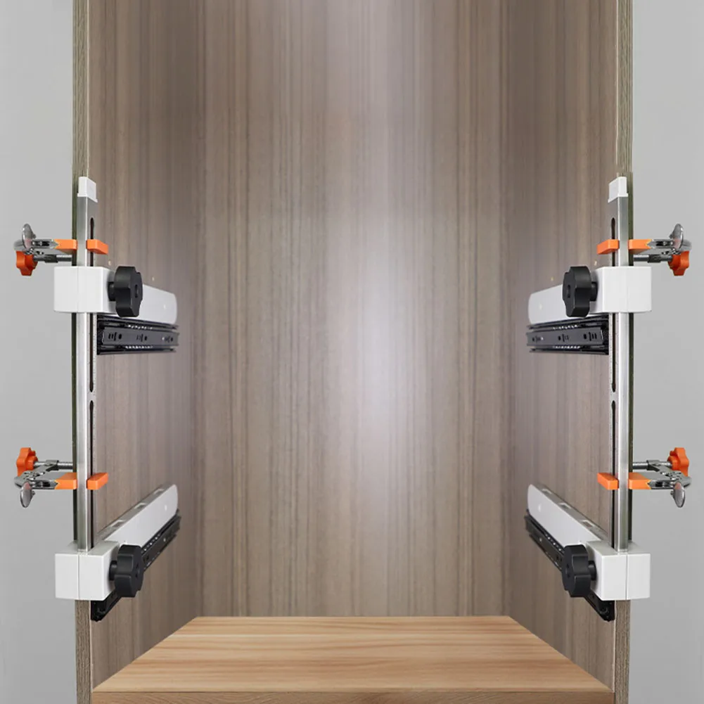 DIY Installation Drawer Jig Dual-scale Measurement Damage-free Installation Environmental Durability Height Adjustable