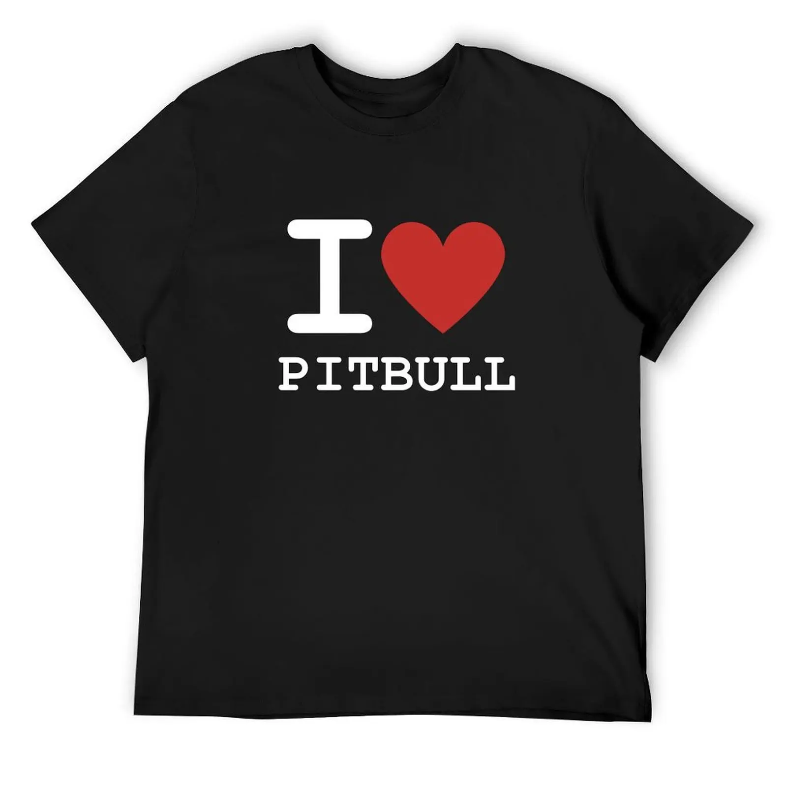 

I Heart Pitbull - I Love Pitbull T-Shirt anime affliction shirts vintage graphic tee mens t shirt