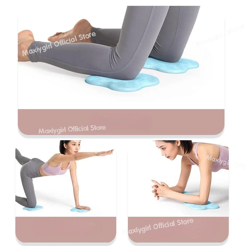 2pcs/set Thicken Yoga Knee Pad Cushion Wrist Hips Hands for Leg Arm Elbows Balance Exercise Fitness Pilates Yoga Mat Plank gallery 5
