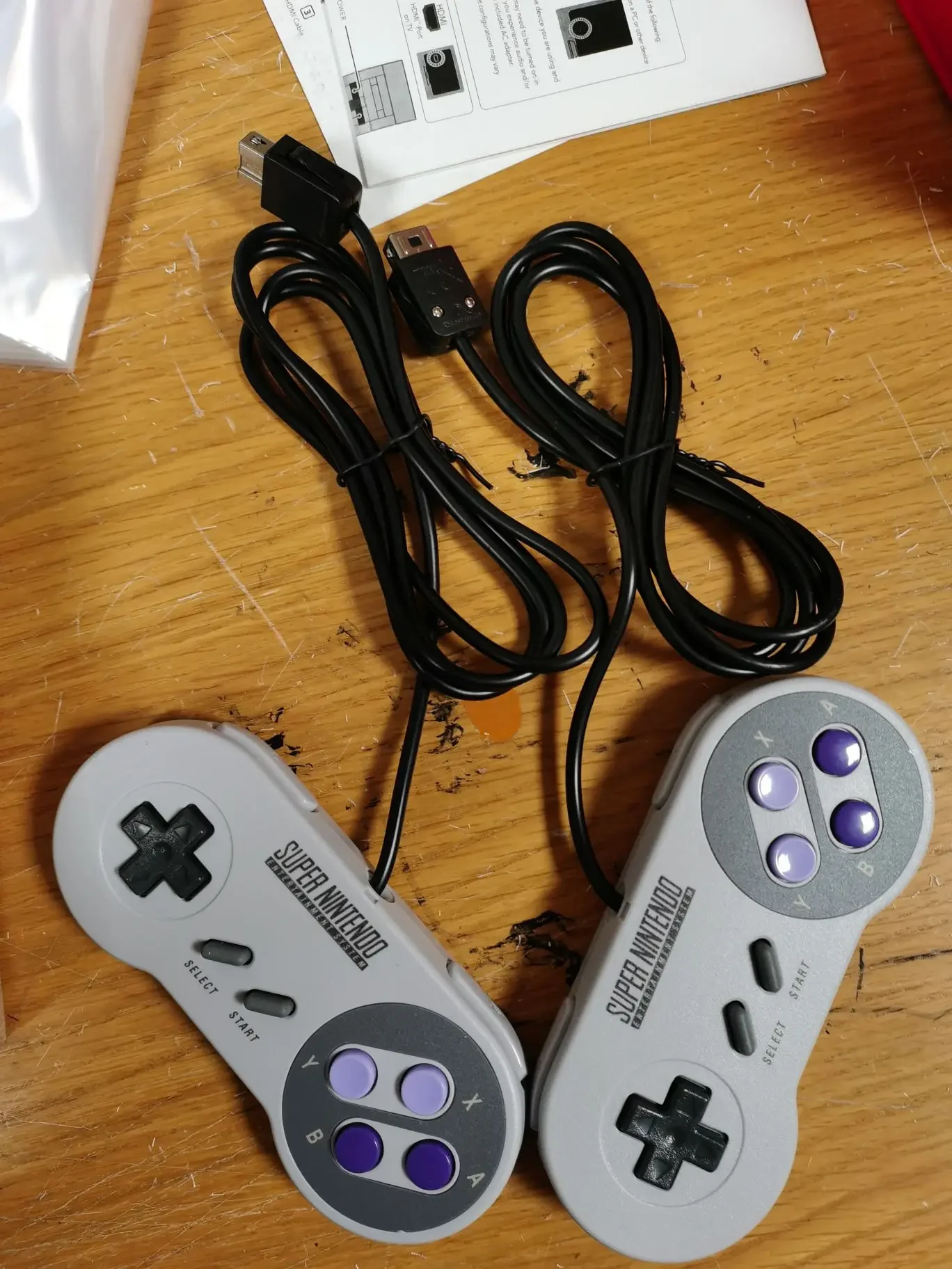 Coolbaby-لوحة ألعاب nes/snes/sfc ، وحدة تحكم لعبة 9-pin لألعاب hd 21