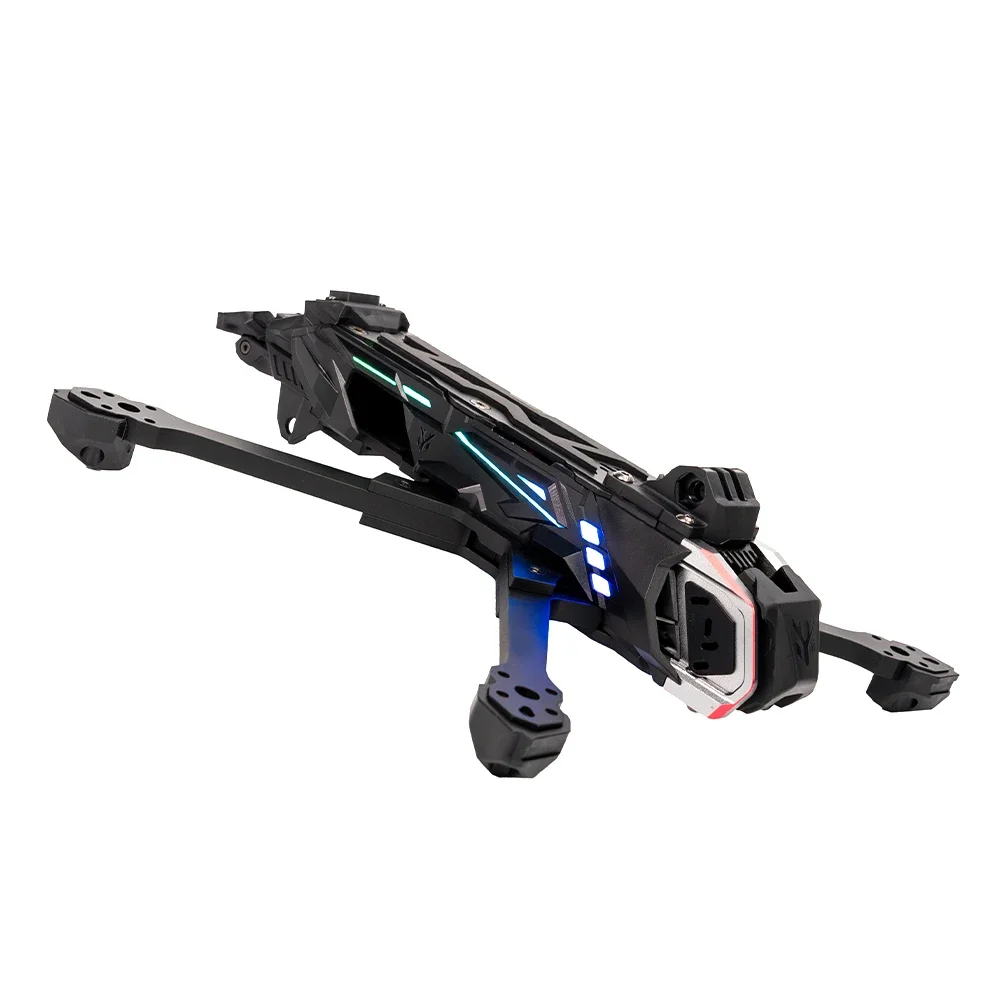 HGLRC Nblade MAX 5 Inch True X/DC Freestyle Cinematic FPV Frame, for Freestyle Cinematic Racing Quadcopter, 5