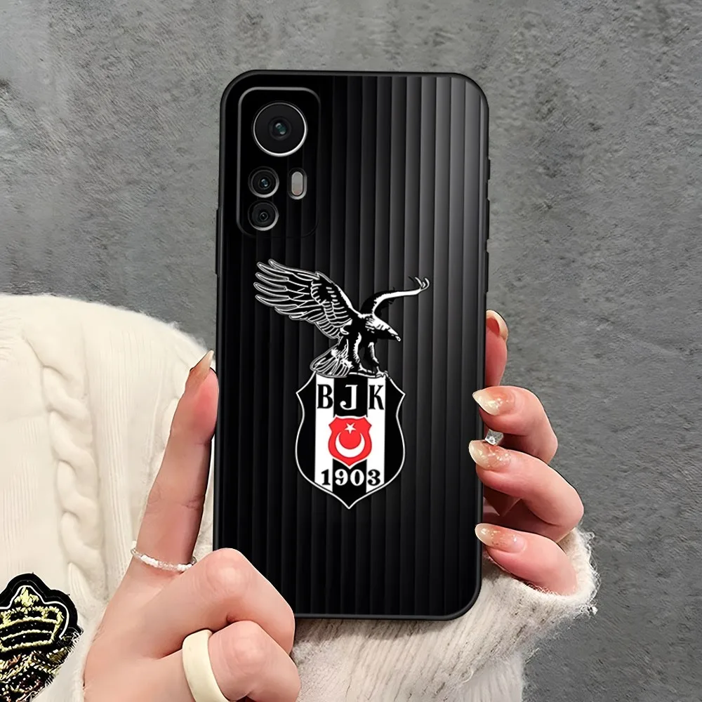 A-Fashions besiktas BJK Phone Case for Xiaomi 13 12 11T Lite Ultra Redmi Note 13 12 10 Pro POCO F4 F5 X5 Pro Back Cover