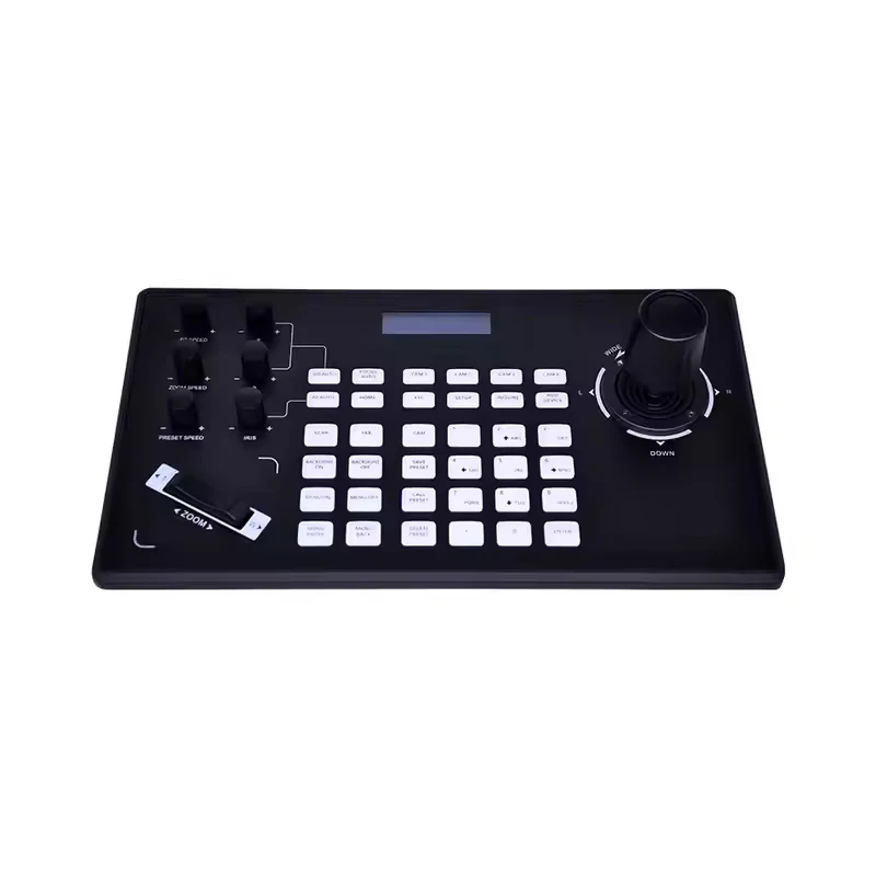 

Video Conference Keyboard Controller IP PTZ Camera Controller Church Keyboard for Conference System