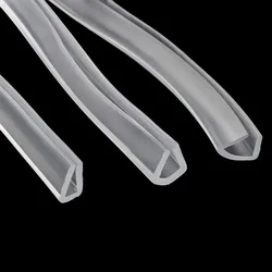 U 자형 고무 엣지 가드 스트립 엣지 밴딩 테이프 Weatherstrip 샤워 도어 씰링 테이프 유리 보호기 트림 내구성 2021 신규