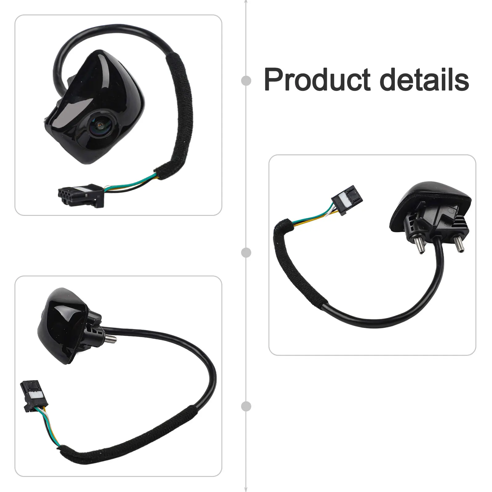 

Камера заднего вида для Kia Rio Sedan, установка сзади, совместима с OEM 95760A2520 957601W500 957601W550 95760A2500, 12В