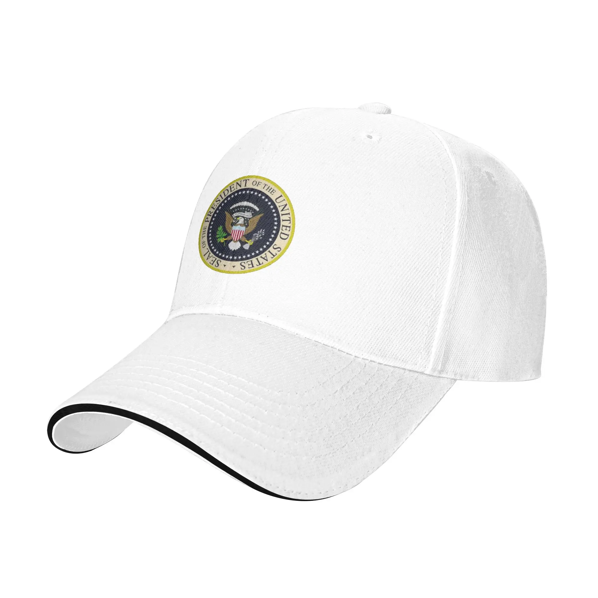 Seal of The President of The United States Cap Baseball Caps Adjustable Hat Hip Hop Summer Unisex Baseball Hats Customizable