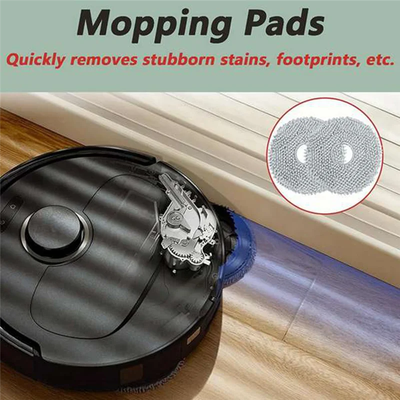AT51-Compatible pour Roborock Qrevo Master remplacement brosse latérale principale filtre HEPA tampons de vadrouille sac à poussière pièces de rechange accessoires