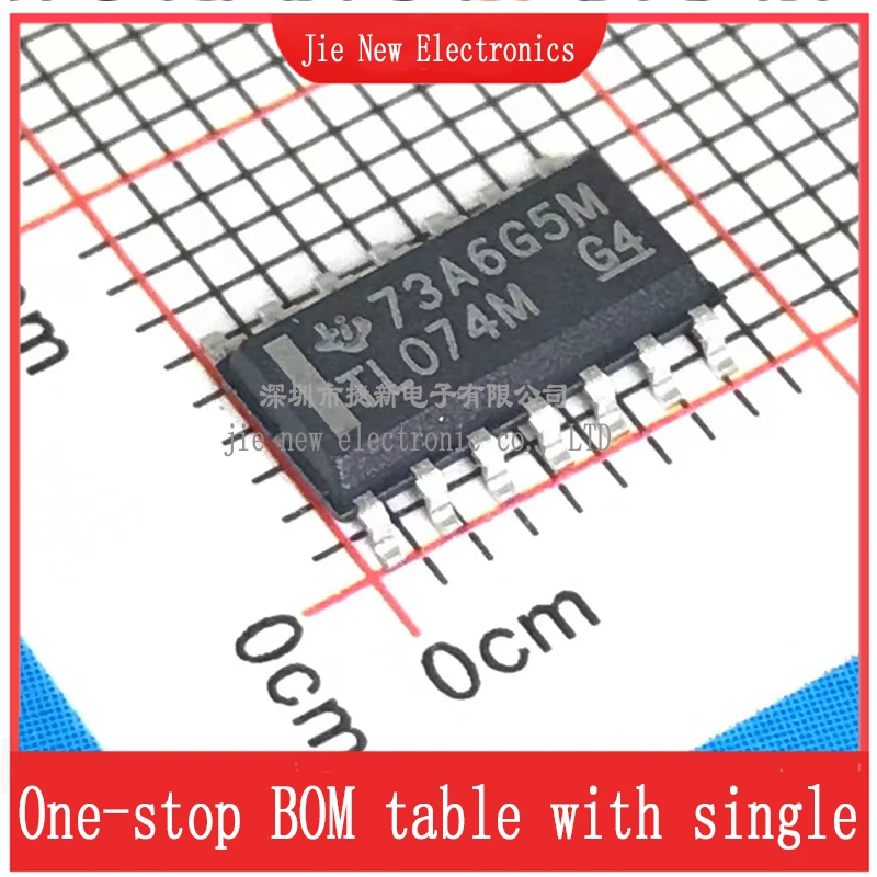 5PCS TL074MDREP SOP14 Integrated circuit new original spot supply