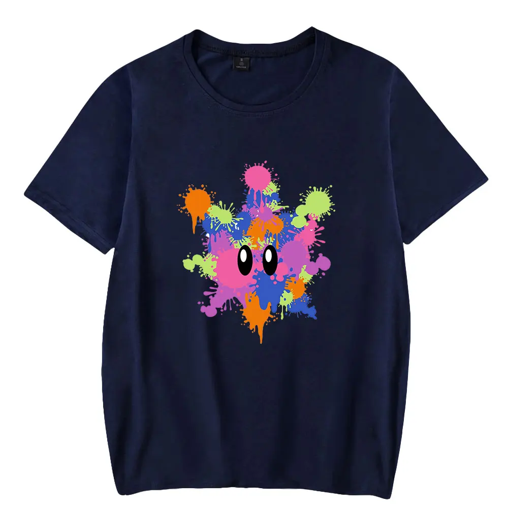 Splatoon 3 Tshirt Unisex Crewneck Manga Curta Tee Homens Mulheres T-shirt 2022 Novo Jogo De Tiro Harajuku Roupas