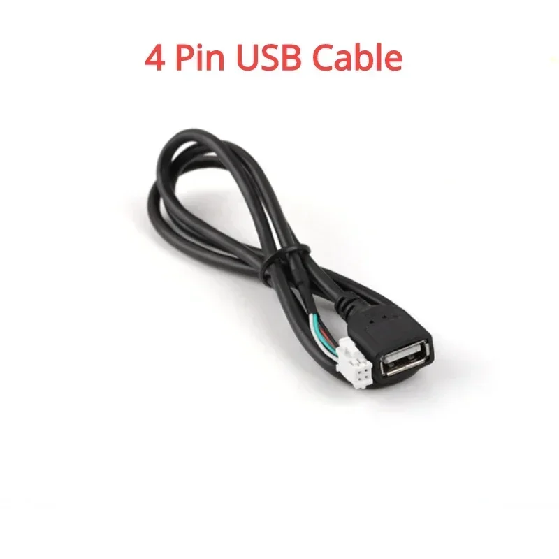 Universal 6 Pin USB Cable,4 Pin USB Cable for Car Multimedia Player USB Cable