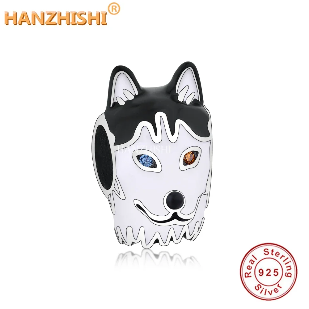 Fit Original pan Charms Bracelet 925 Sterling Silver Bead Cute Animal Dog Cat Turtle Bear Birds Charms For Women DIY Jewelry