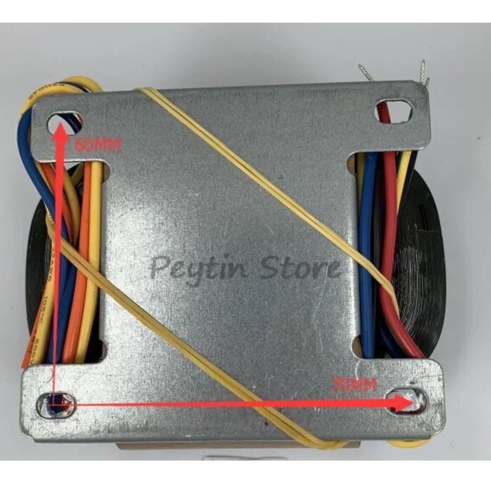 1Pc 50W 50VA Input 0V-115V-230V-SCN Output 0-45V 0-45V 0-25V R-type Power Transformer