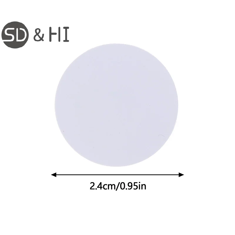 10Pcs NFC Ntag215 Coin Tag Key Tag Badge 215 Chip Key 13.56MHz NFC Ntag Universal Label RFID Ultralight Tags Labels