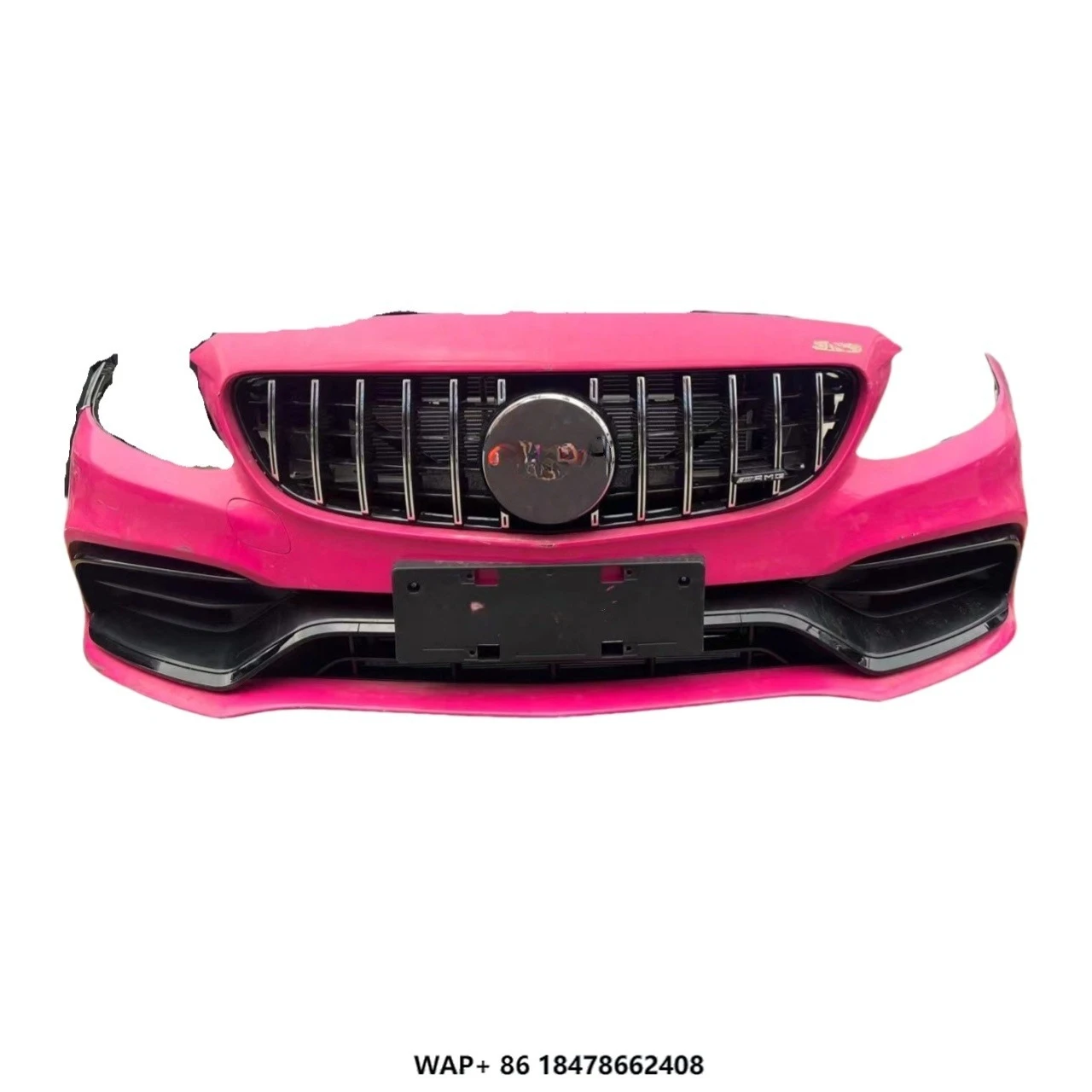 

For Mercedes Benz C-Class C63 old front bumper 14-21 car front body kit W205 body front kit assembly