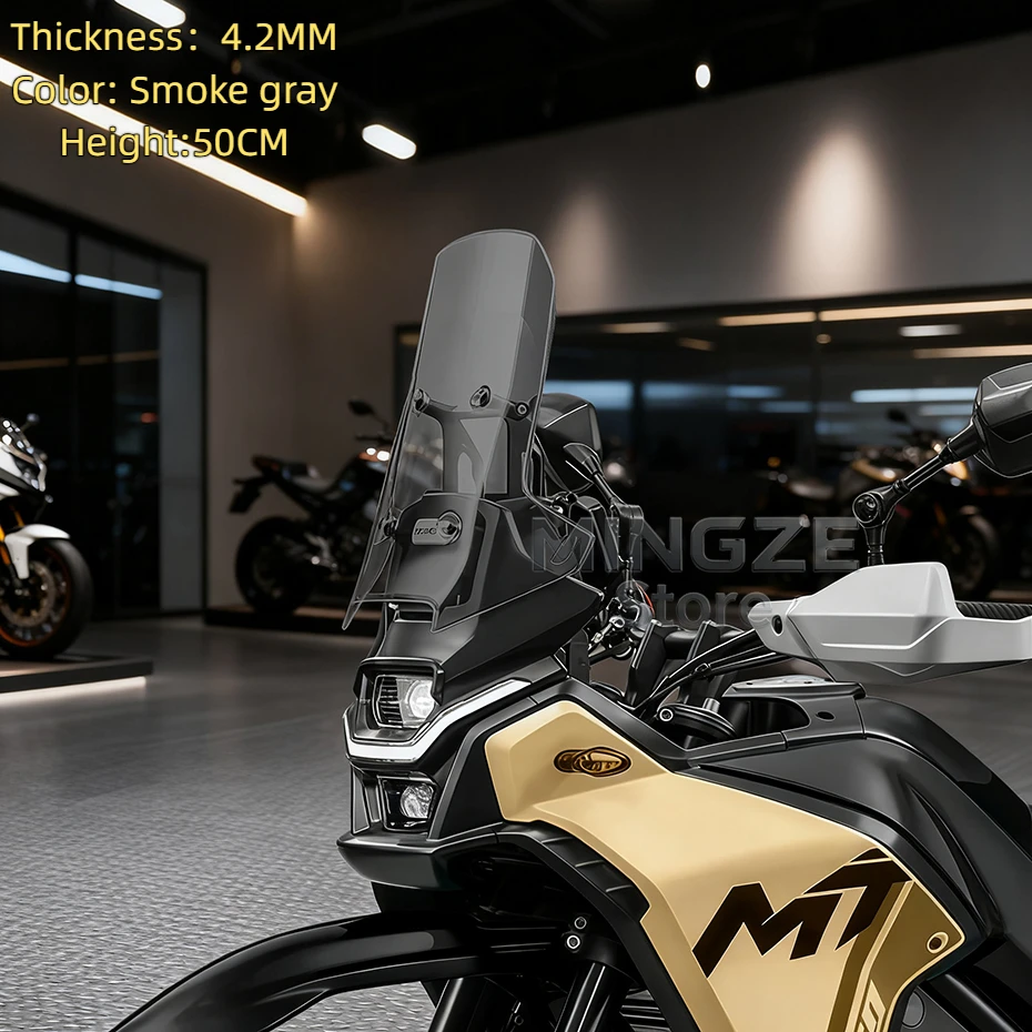 Voor CFMOTO CF450MT MT450 Voorruit Voorruit Voorruit 450MT Verhoogde Voorruit voor cf moto 450MT Accessoires