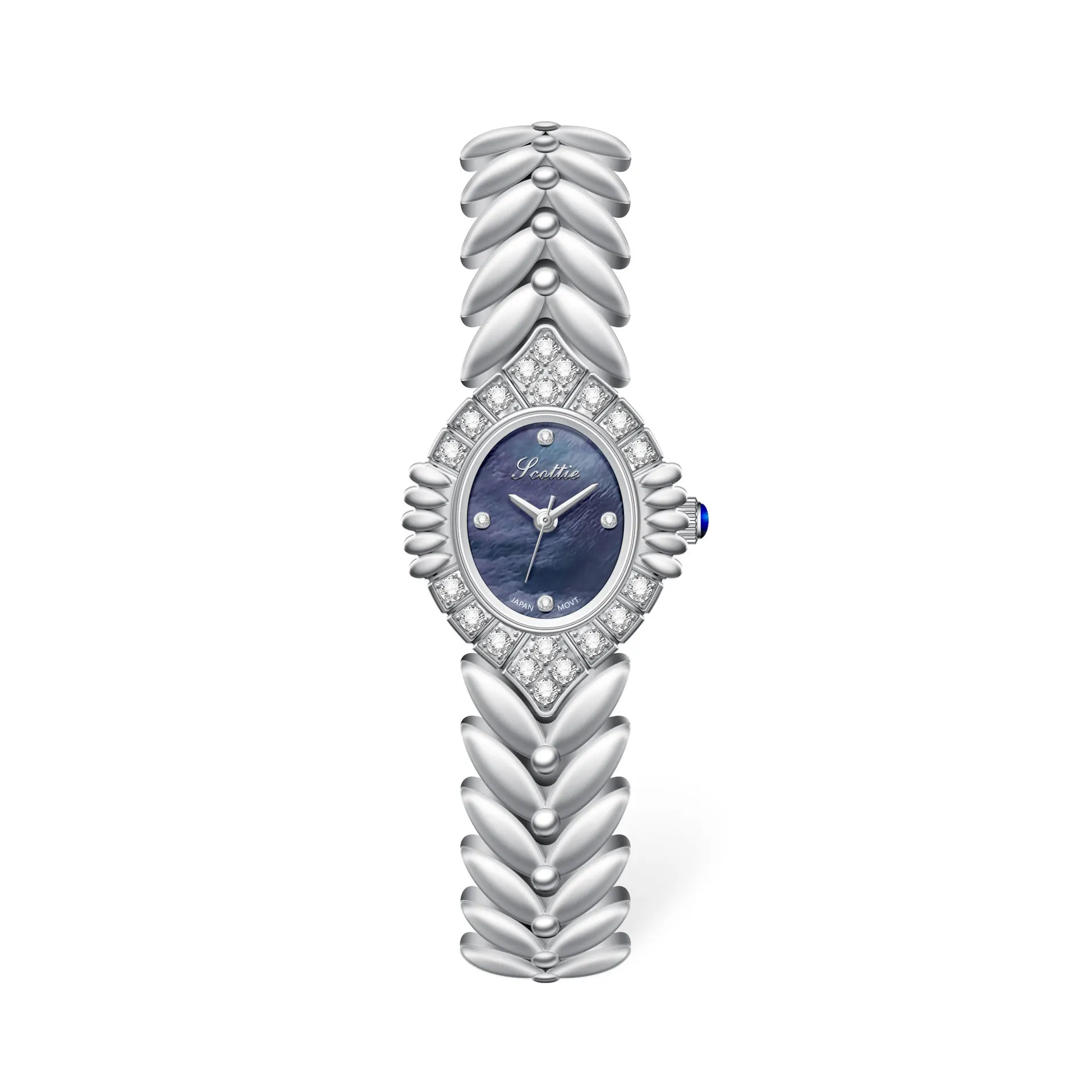 ファッショナブルなクォーツ腕時計、レディースダイヤルクォーツウォッチ、小さなチェーンウォッチ、ファッショナブルで手頃な価格の高級レディースウォッチ。