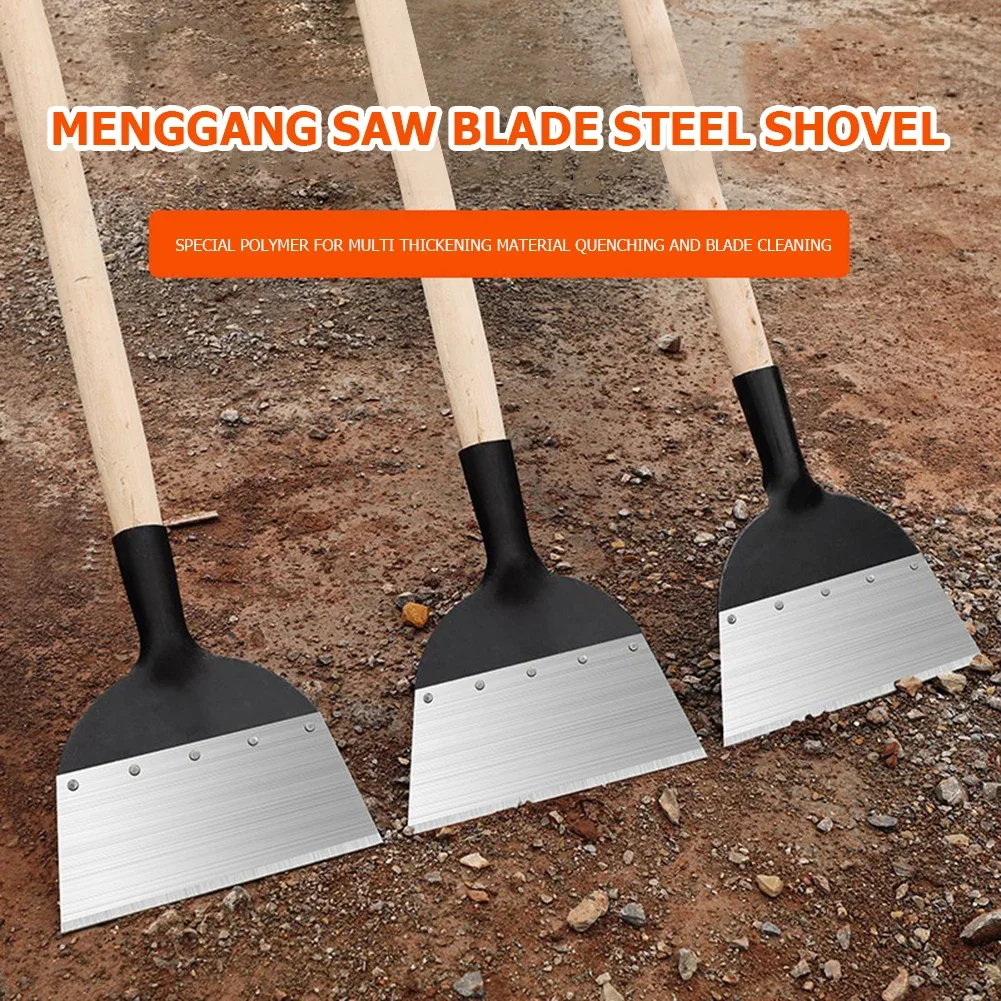 Multi-Functional Outdoor Garden Cleaning Shovel Steel flat shovel ice shovel Weeding Planting Farm Weeding Tool for Garden Lawn