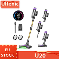 Ultenic U20 Cordless Stick Vacuum, 55,000Pa Suction, 1.5L Dustbin, 60-Min Runtime, 65cm Bendable Wand, 7-Stage Filtration