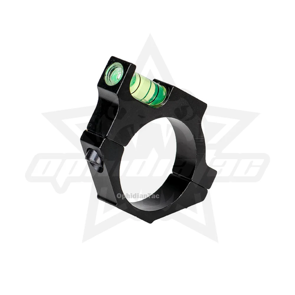 Level tube clamp ring 25.4/30/34 mm bubble level clamp on the side of the scope level bracket