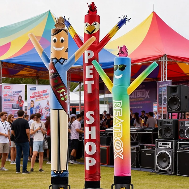 

Fun Inflatable Model Festival Event Dancer Inflatable Dancer Aerial Balloon Man Model