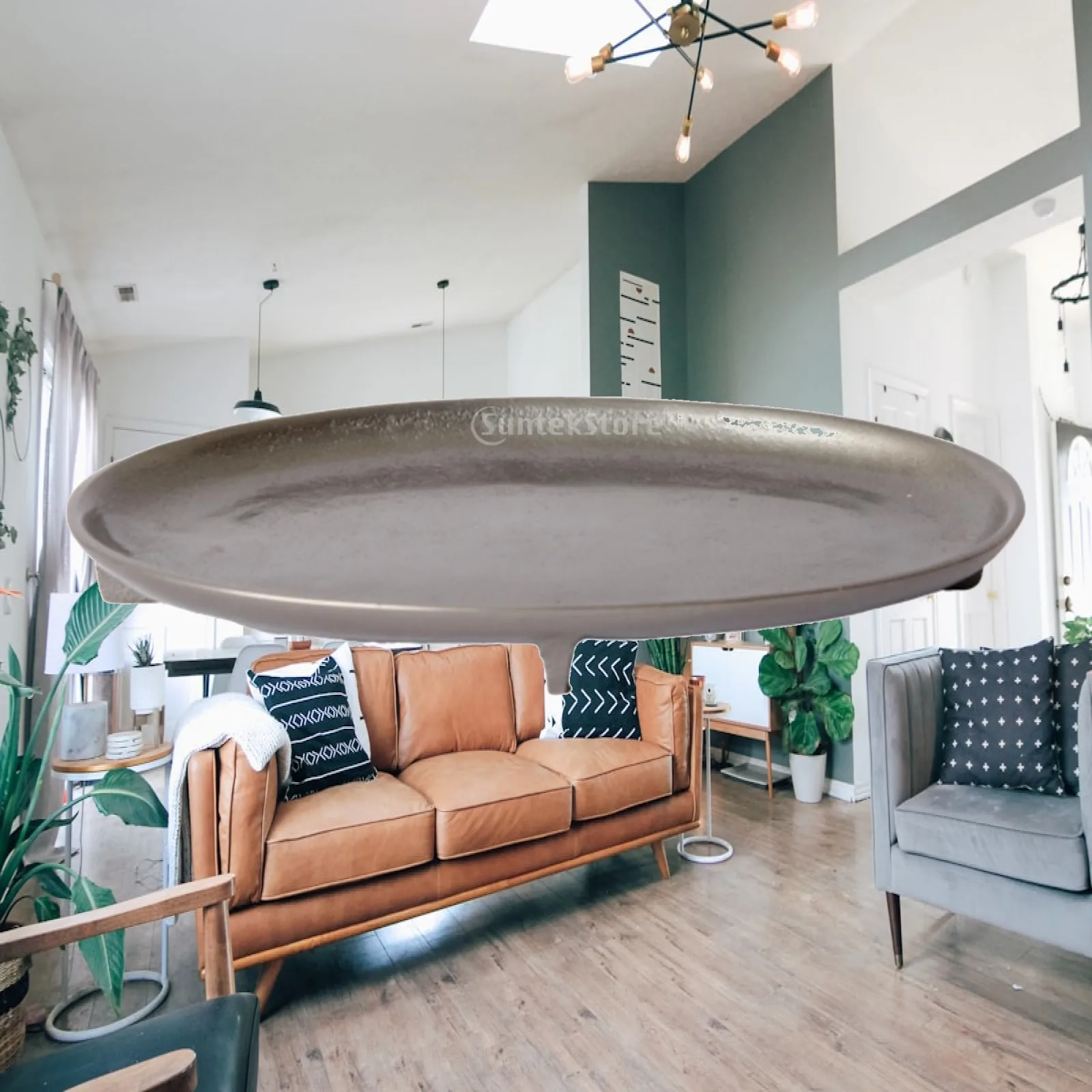 Boat-Shaped Tray Modern Centerpiece Bowl Timeless for Dining Table, Living Room