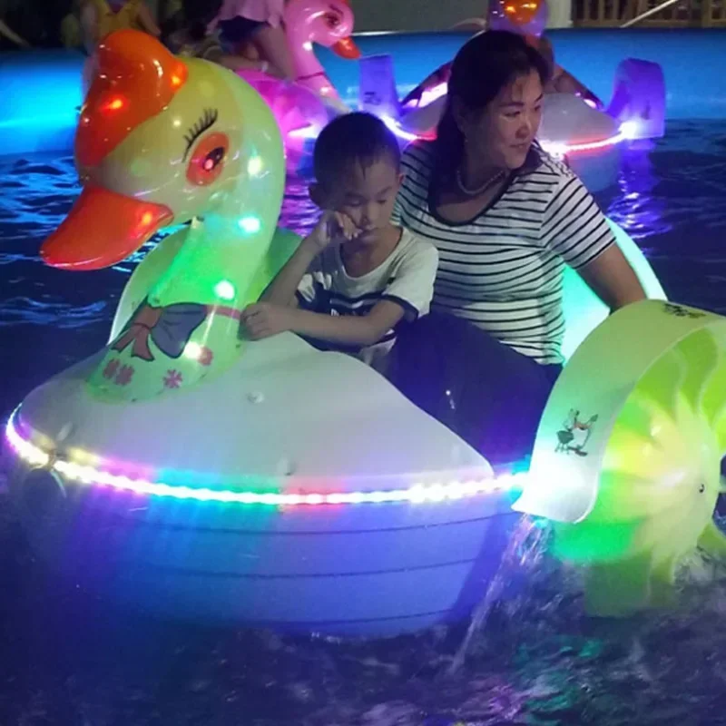 

fashion amusement equipment Children's water entertainment Boat electric+hand
