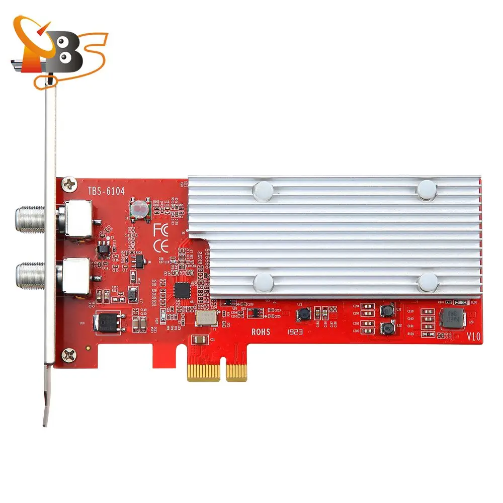 TBS6104 DVB-T Quad Modulator Card 4CH, Convert DVB-S2/S/DVB-C/ISDB-T/ATSC/IPTV to DVB-T Signal for CATV System Video Broadcast
