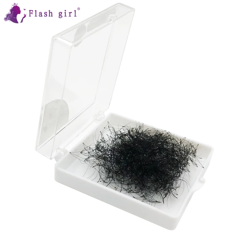 1000 Fans a box 3D 0.1 C D Russia Volume Lashes Bulk pre-made Lashes Eyelash extension with Personlized