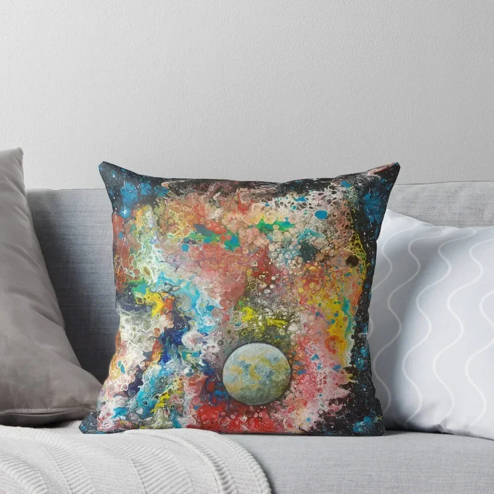

Part of a colorful universe Throw Pillow christmas pillowcases Christmas Pillowcase Couch Pillows pillow