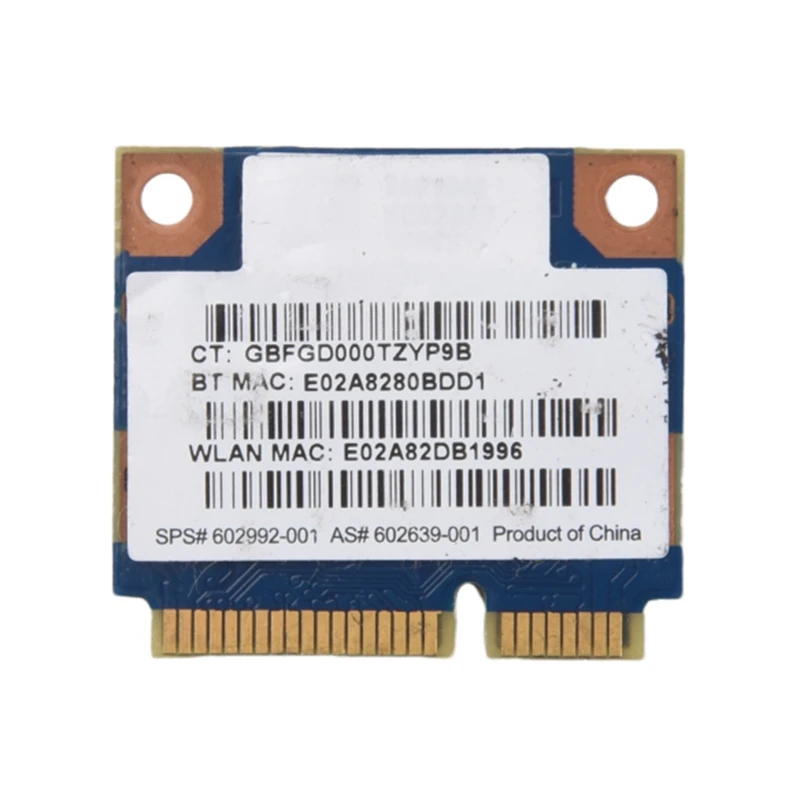 Tarjeta de red inalámbrica 300M, Wifi, WLAN, Bluetooth 3,0, PCI-E, para HP RT3090BC4 Probook