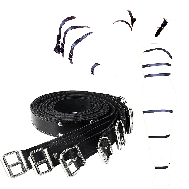 Cuerda sexual Shibari, correa de Bondage japonesa BDSM, arnés fetiche de esclavo para parejas, cinturón ajustable, sujeción SM, juego para adultos, juguete sexual para parejas