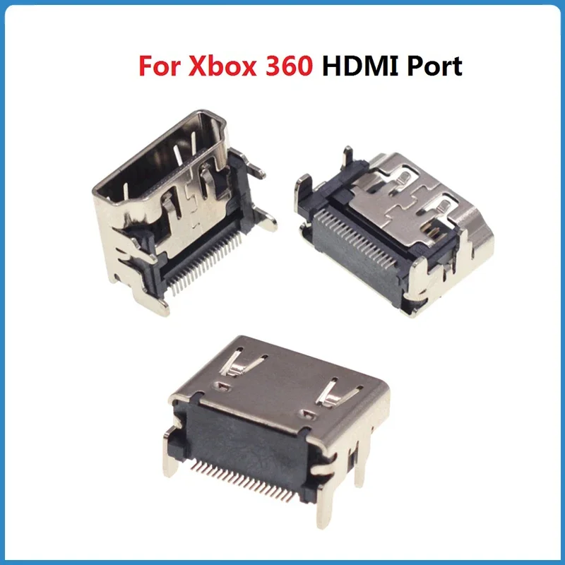 5Pcs For XBOX 360 HDMI Ports Socket Interface For XBOX 360 Controller Connector HD Port Replacement Motherboard Repair Part Plug