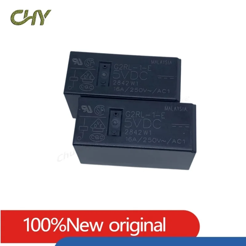 1/5Pcs/Lot G2R‑1 G2R‑1‑E Power Relay 5VDC 12VDC 24VDC 5Pin 8Pin SPDT 10A 16A 250VAC Electromagnetic Relay 100% New Origina