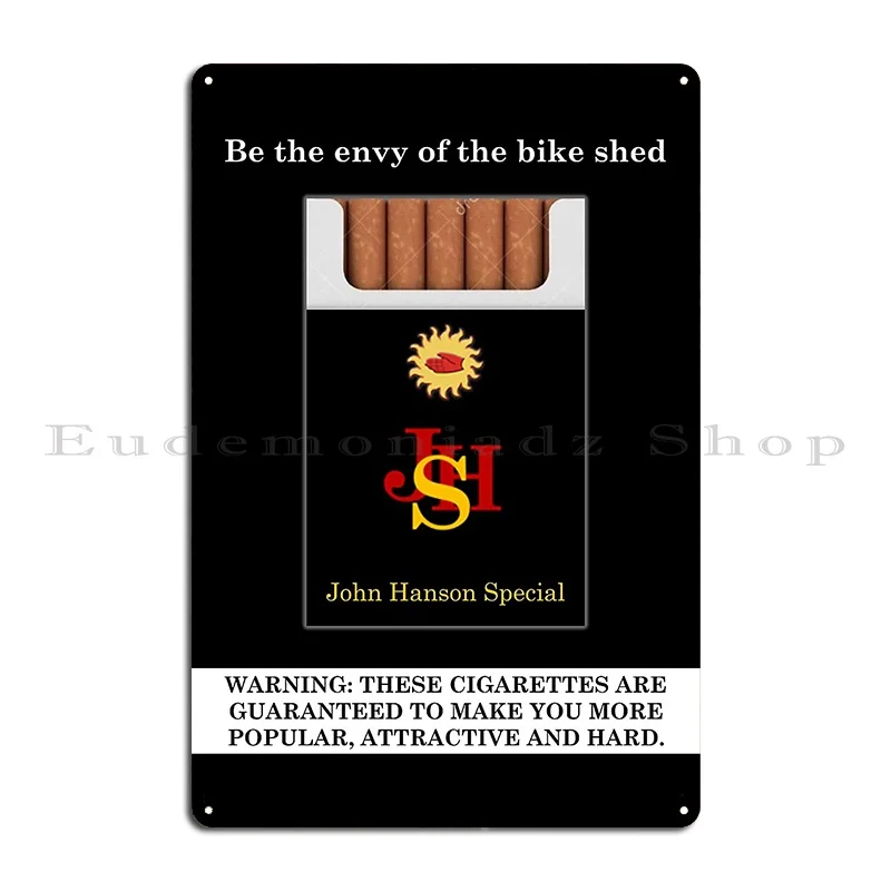 John Hanson Special Metal Plaque Poster Cinema Classic Printed Bar Decoration Tin Sign Poster