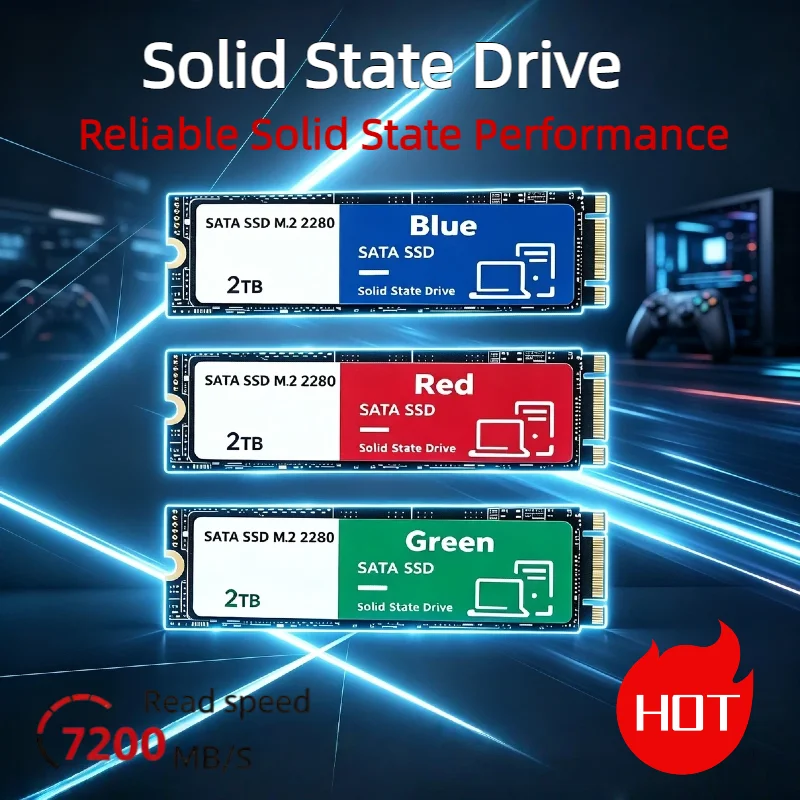 2026 New M 2 NVMe 500GB Ultra Fast SSD Internal Solid State Hard Drive For Laptop Desktop PC Computer Pro Max Upgrade Core Ultra
