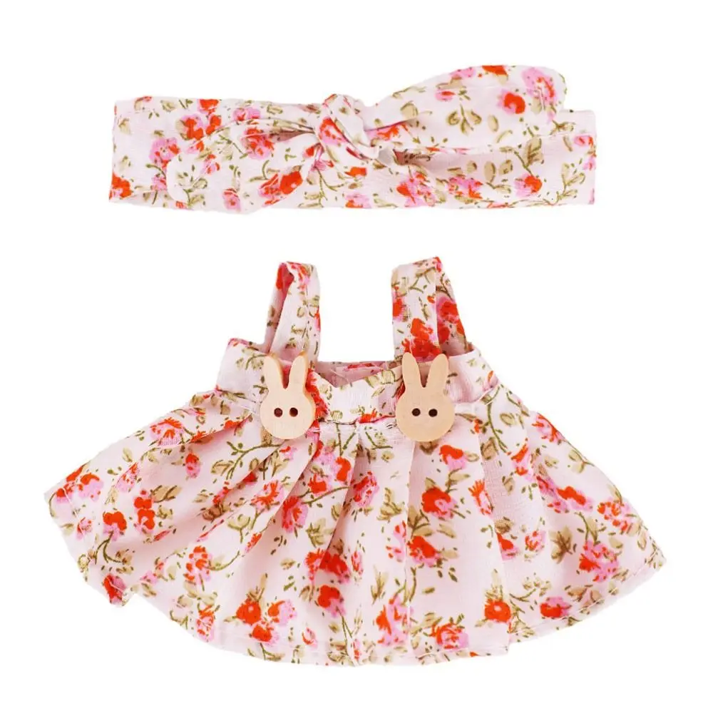 Robe à bretelles avec nœud en perles pour robe à bretelles Labubu, jupe de poupée de remplacement faite à la main, bricolage, plusieurs Styles pour vêtements assortis