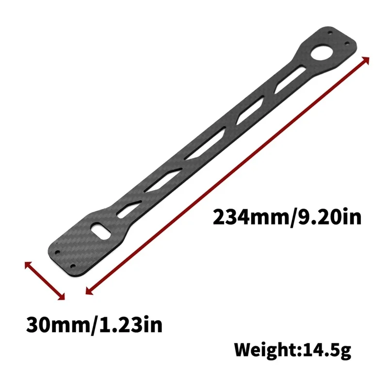 Płyta deski podłogowej z włókna węglowego dla Tamiya TT02 TT02B TT-02 TT-02B 1/10 RC części zamienne do samochodów akcesoria zamienne