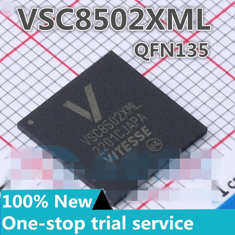 

1-20PCS VSC8502XML VSC8502XML-03 QFN135 Ethernet transceiver chip IC % new original genuine