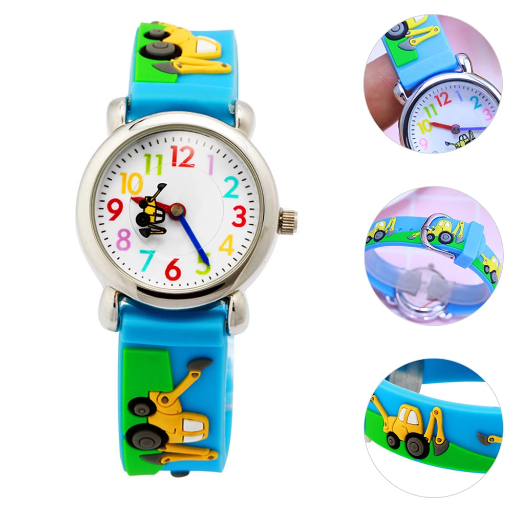 

Cartoon Watch Kids Birthday Gift 3D Lovely Toddler Wristwatch Children with Band for Watches