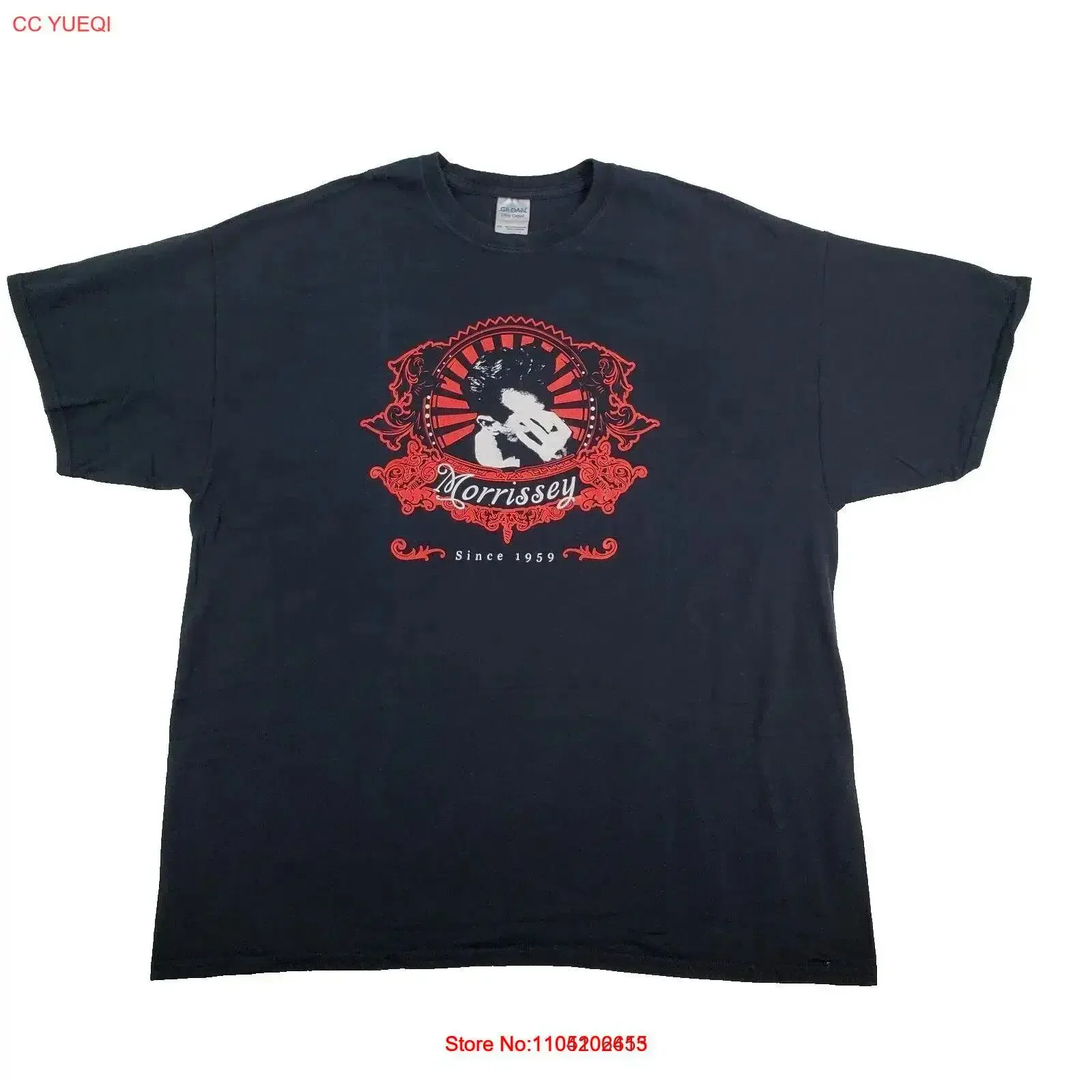 

Футболка Morrissey, мужская, 2XL, черная, с 1959, Nowhere Fast Moz The Smiths, 80-е годы, редкий винтажный стираный повседневный топ для повседневной носки