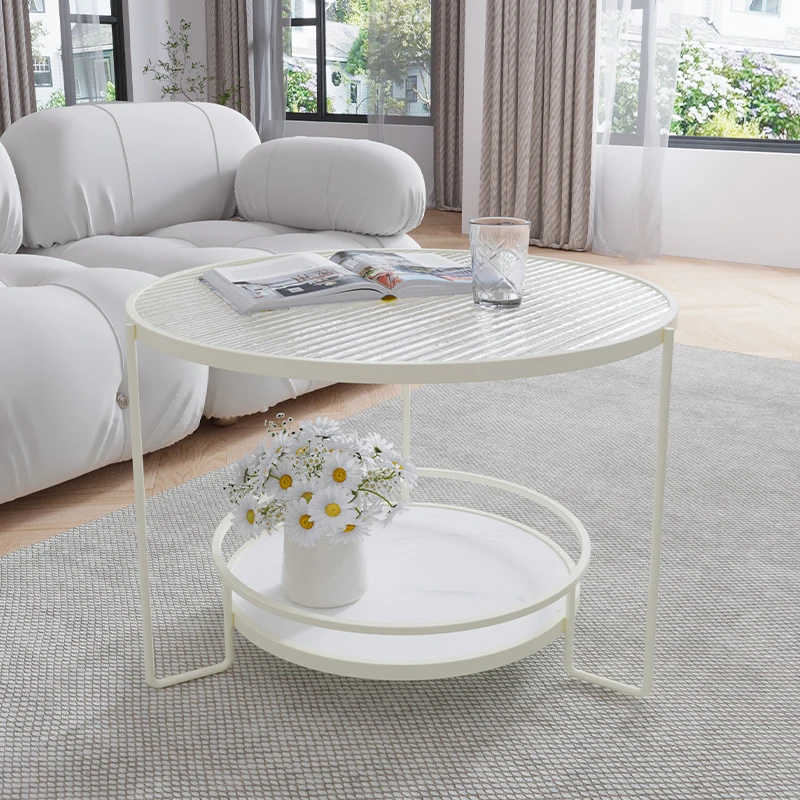 Modern Room Glass Table Basses Dressing Garden Small Poker Fruit Table Laptop Flower Hallway Penteadeira Design Furniture T50CJ