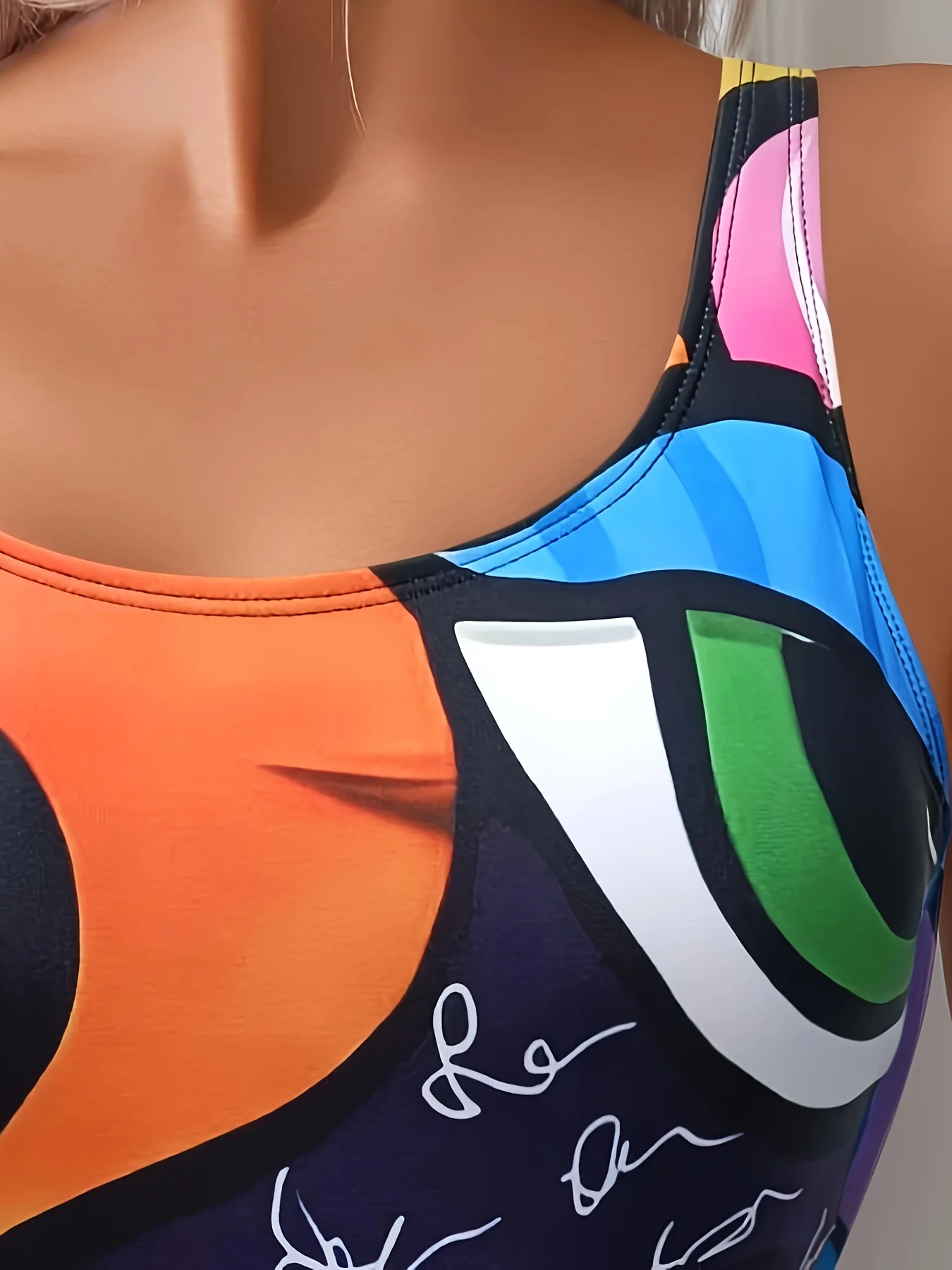 Women's Elegant One-Piece Swimsuit - Summer Beachwear, Bathing Suits