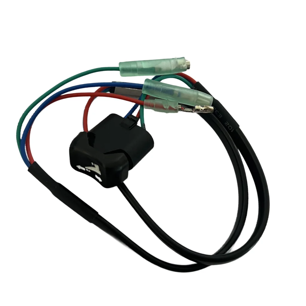 

Boat Trimss Switch Assembly Black Plastic Direct Fit for Outboard Motor 9.8 HP 25 HP 37850-90J00