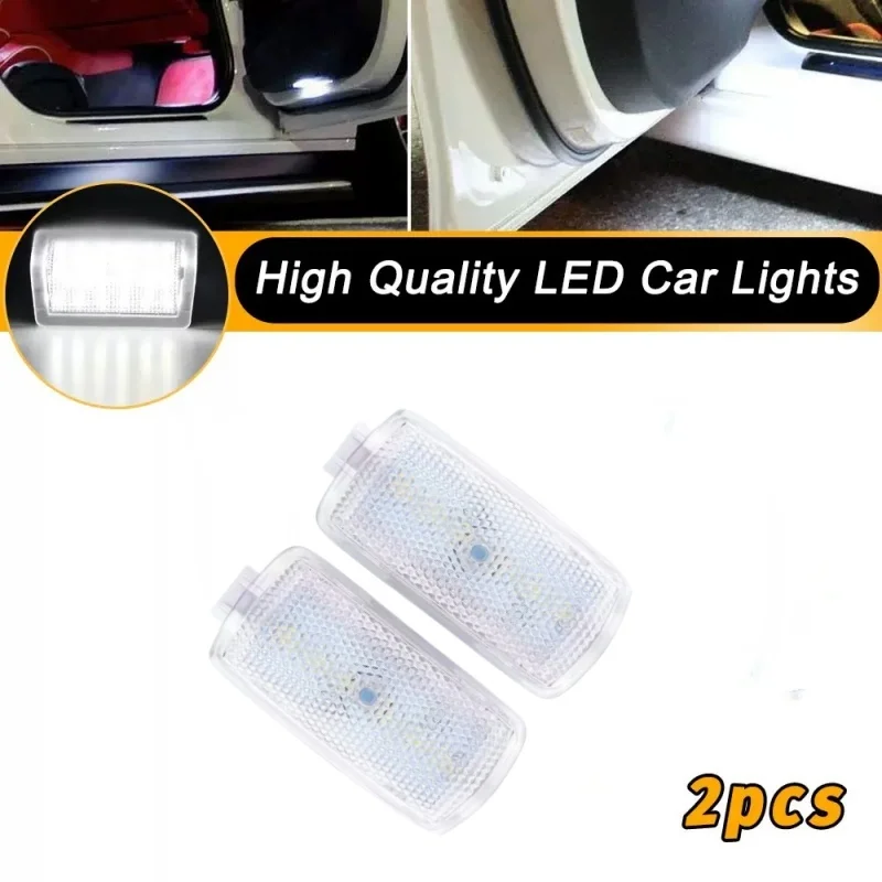 LED Seven-color for TOYOTA Prado Rize MARK X Highlander Camry Corolla AVALON Prius Car Welcome Door Light Ghost Shadow Lamp view 6