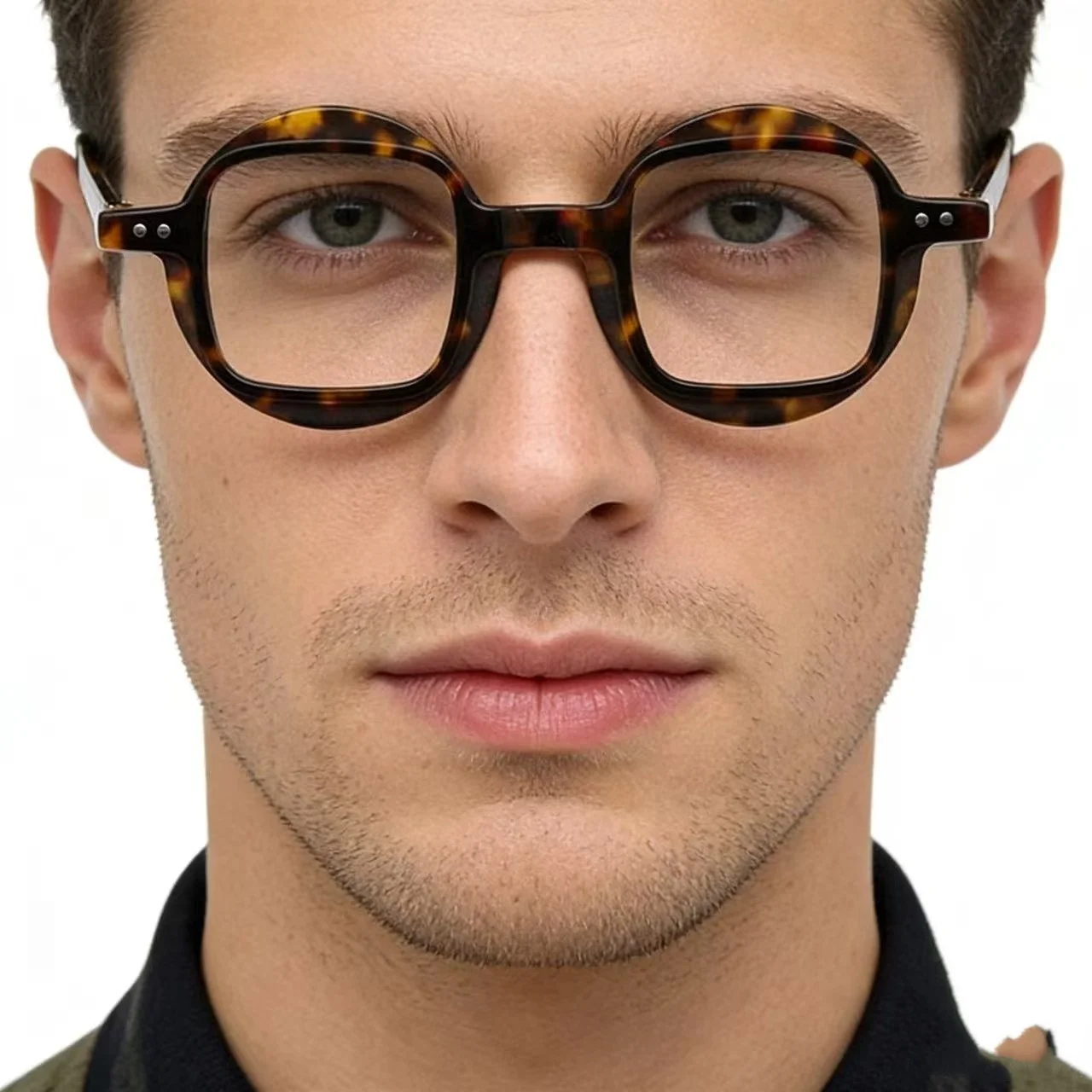 

Unisex Square Acetate Glasses Frame Fashionable Personalized Glasses Hand Made Eyeglasses for Men And Women