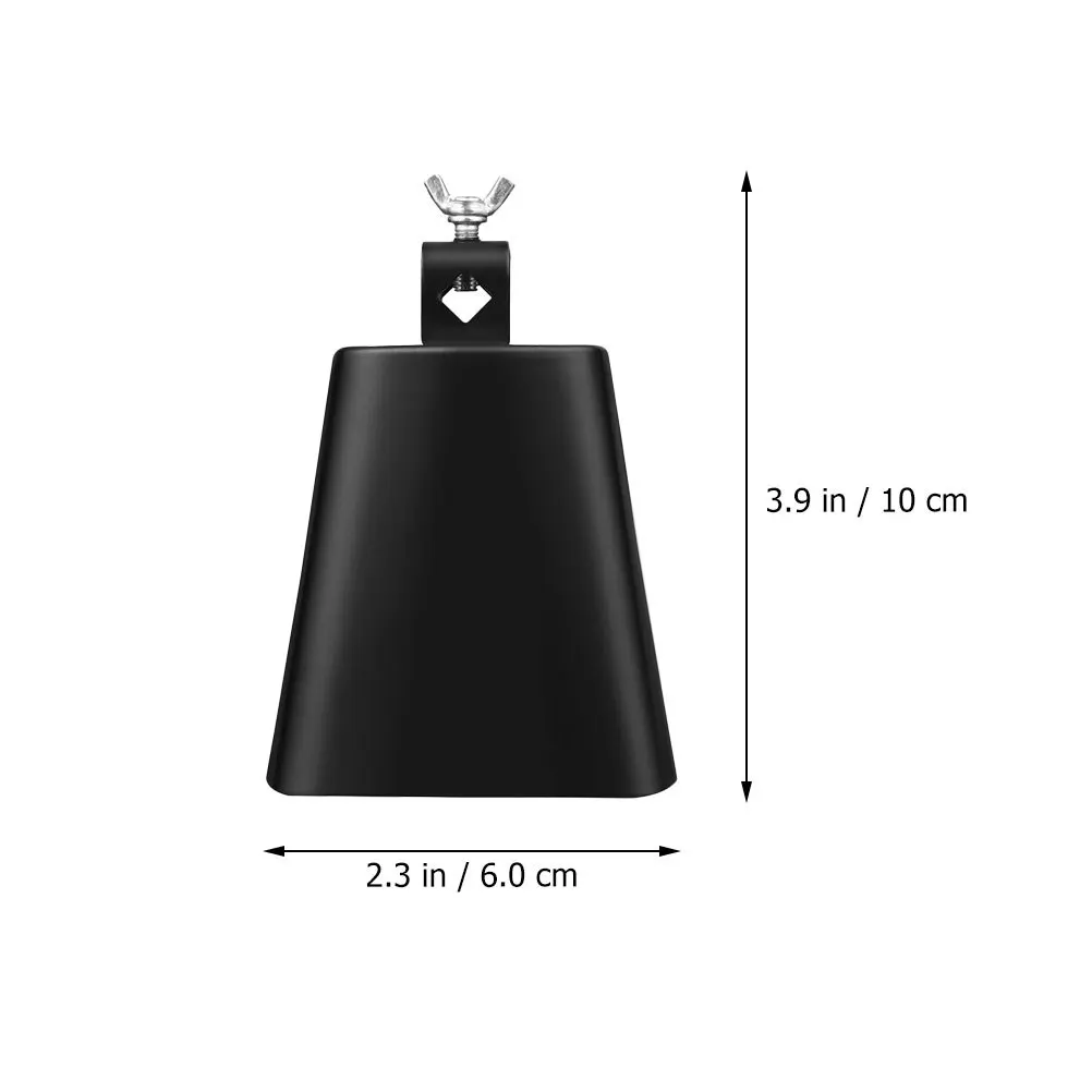 1Set المعادن البقرة خشبية الطبل المهنية الصغيرة قرع آلة تعليمية آلة موسيقية ملحق الضوضاء #4