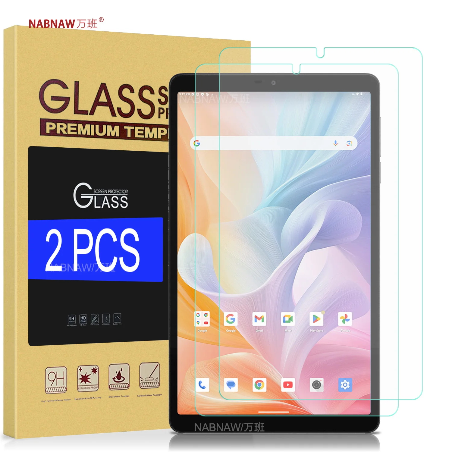 2 Pieces Full HD Tempered Glass Screen Protector For iPlay 60 MINI 8.68-INCH Protective Cover 9H Hardnes Film Bubble Free