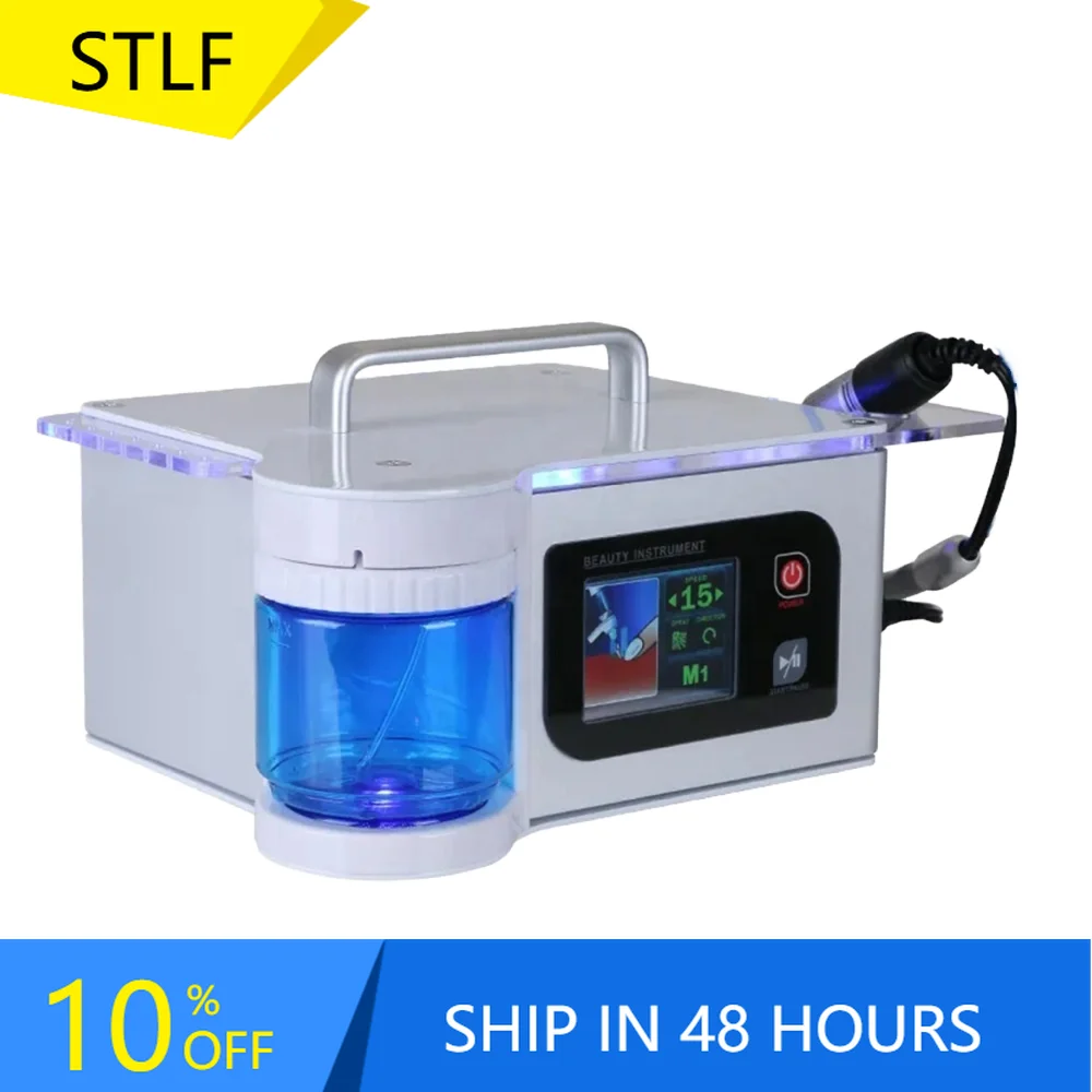 

STLF 2025 профессиональная косметическая машина, подиатская дрель, распылитель воды, электрический портативный полировщик для ногтей для маникюра, дизайн ногтей, 35000 об/мин